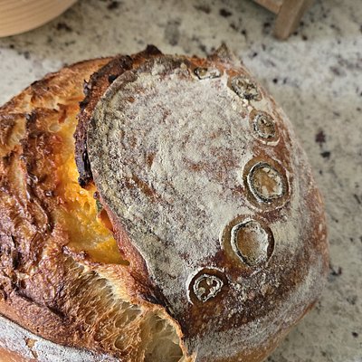 Organic Sourdough Loaf -jalapeño Cheddar