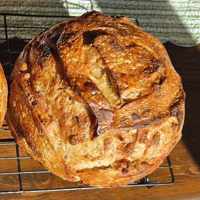 White Chocolate Strawberry Sourdough Bread
