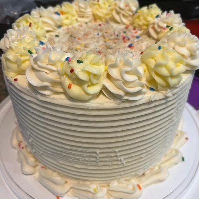 Lemon Velvet Cake 9 Inch