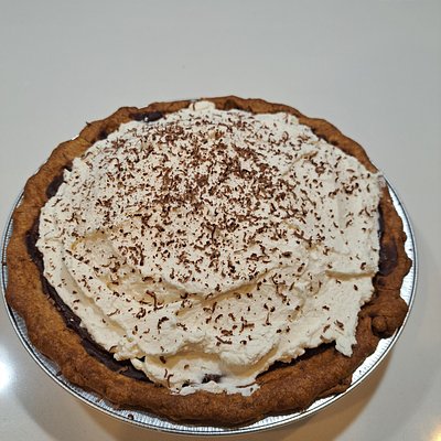 Sourdough Crust Chocolate Cream Pie