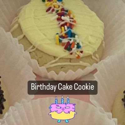 1 Dozen Birthday Cake  Cookies