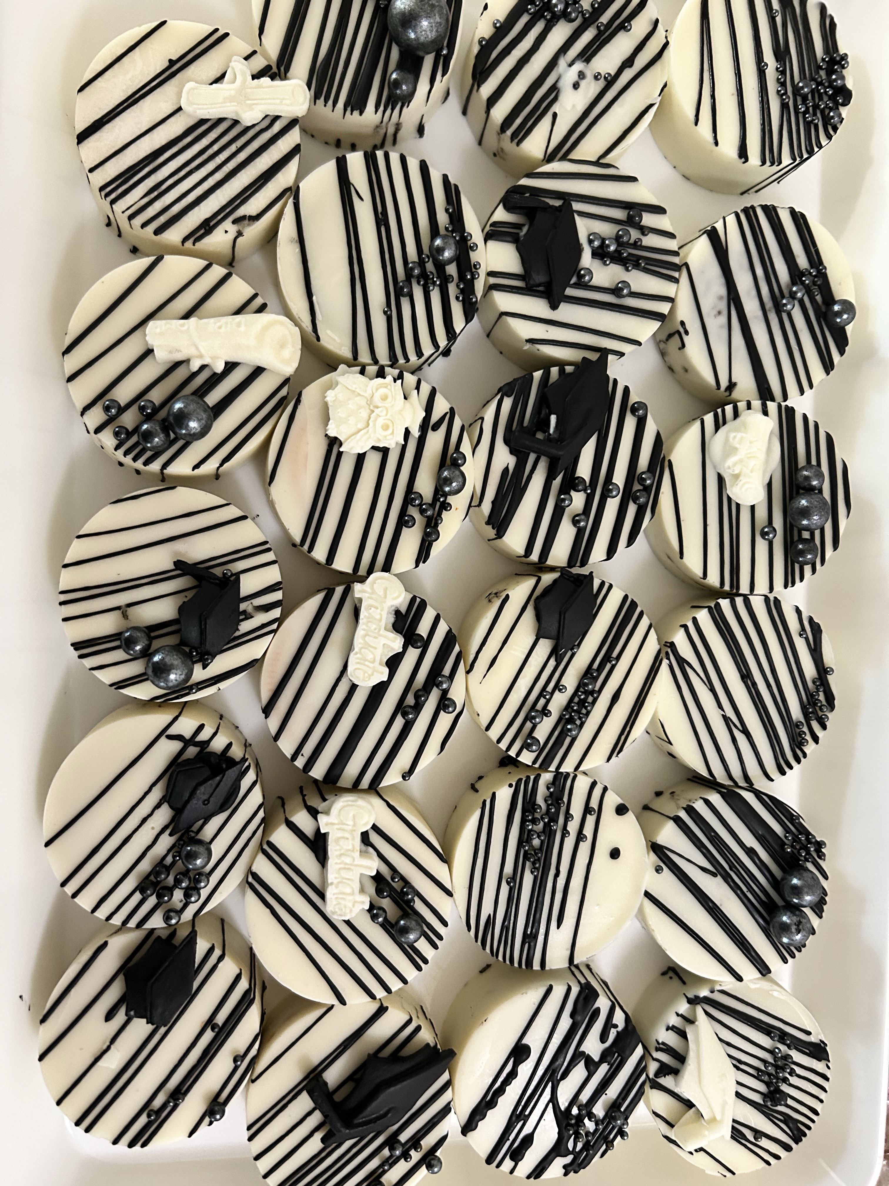 Chocolate covered oreos