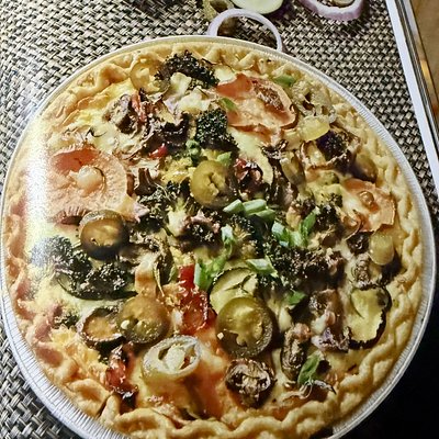 Roasted Veggie Pie 