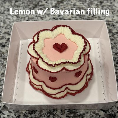 4” Round Cake (1 Layer) 