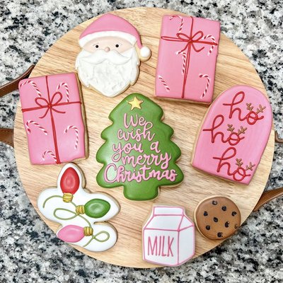 Christmas Dozen - Pink Christmas Theme