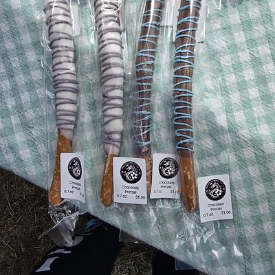 6 Pk Chocolate Covered Pretzels 