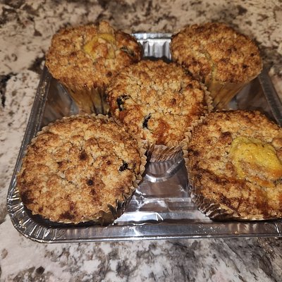 Blueberry Muffins - 6 Jumbo