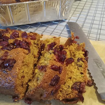 Orange Cranberry Zucchini Bread Large Loaf