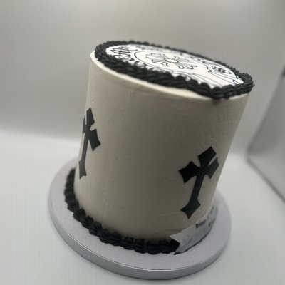 6” 1 tier cake 