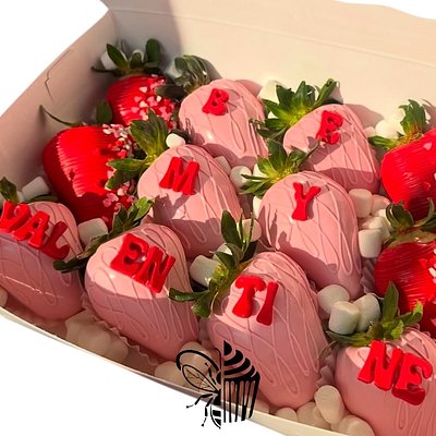 Be My Valentine Chocolate Berries