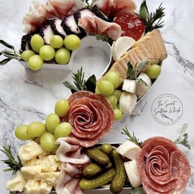 Number Charcuterie Boards 