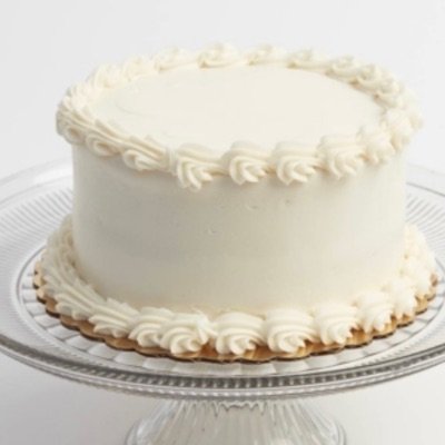 Simple Cake & Icing & Color Your Choice 6 Inch (serves 6-8)