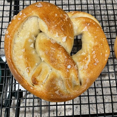Sourdough Pretzels