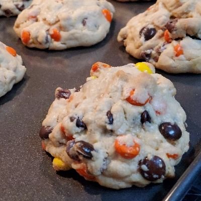Peanut Butter Reese's Drop Cookies