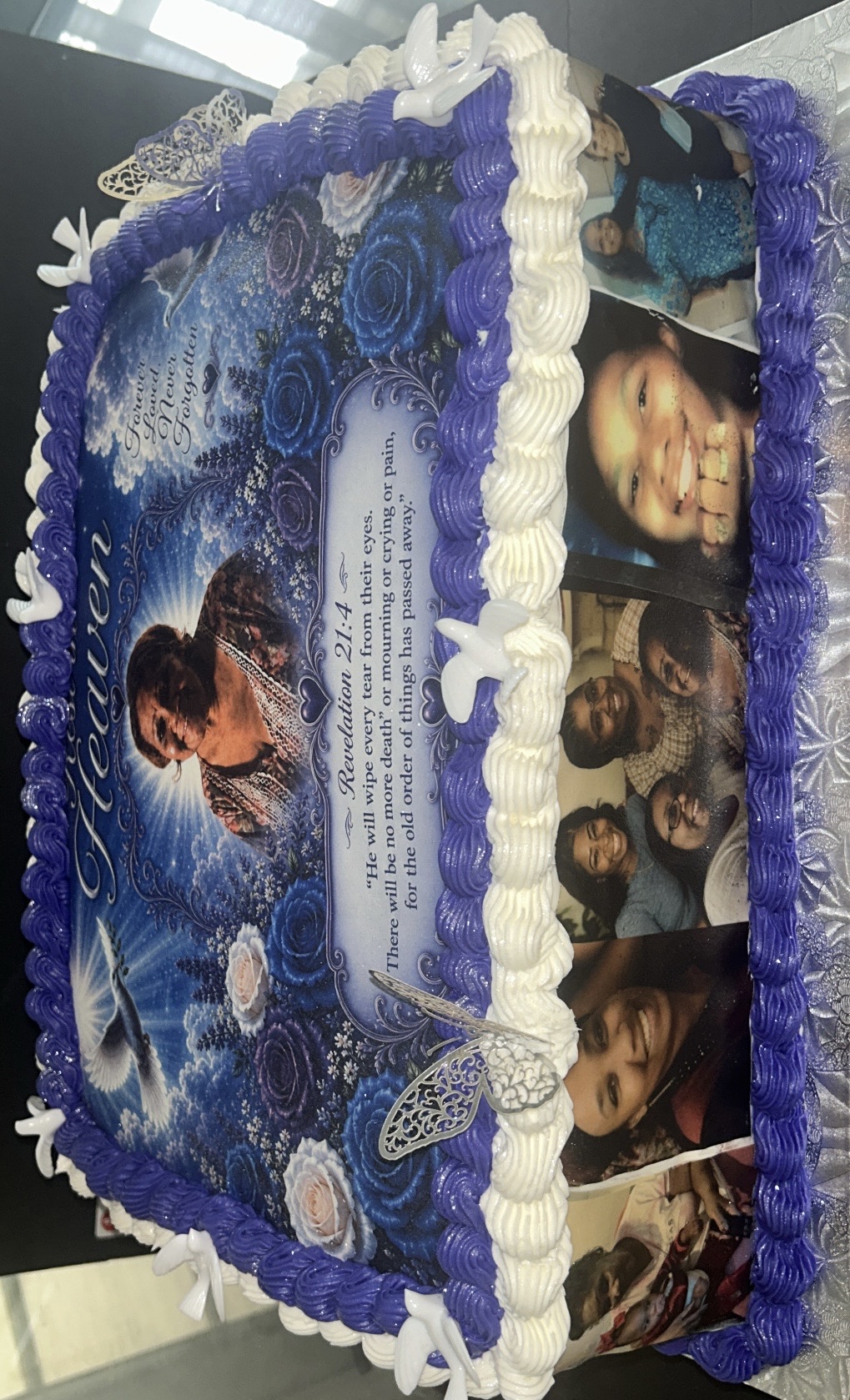 In loving memory picture cake! 