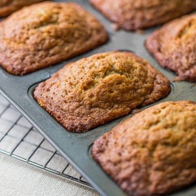 Mini Loaves Of Regular Banana Bread 