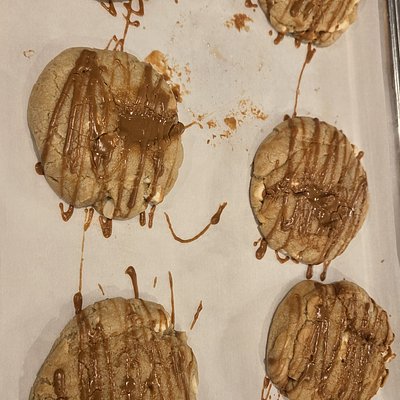 White Chocolate, Cookie Butter Cookies