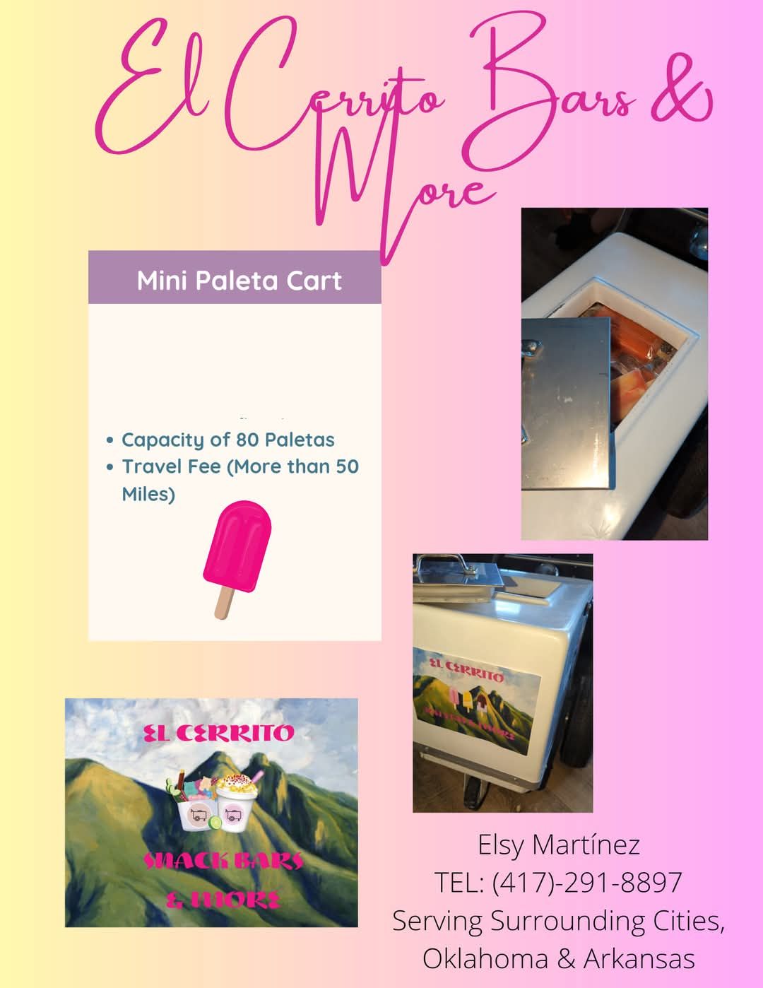 Mini Paleta Cart 