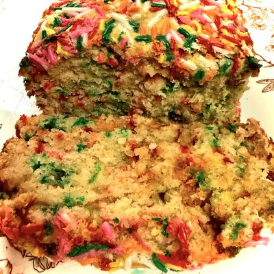 Sugar Cookie Banana Bread ￼