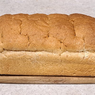 Freshly Milled 100% Whole Wheat Bread 