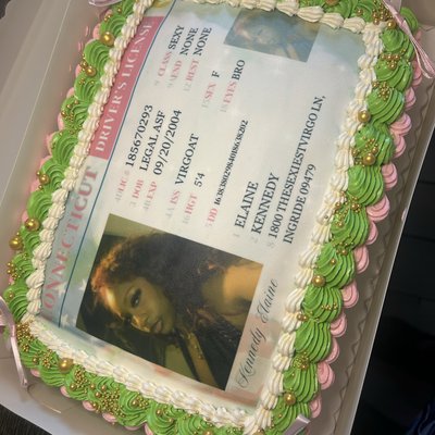 Quarter Sheet Cake 
