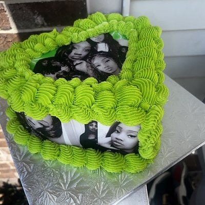 Heart cake sale