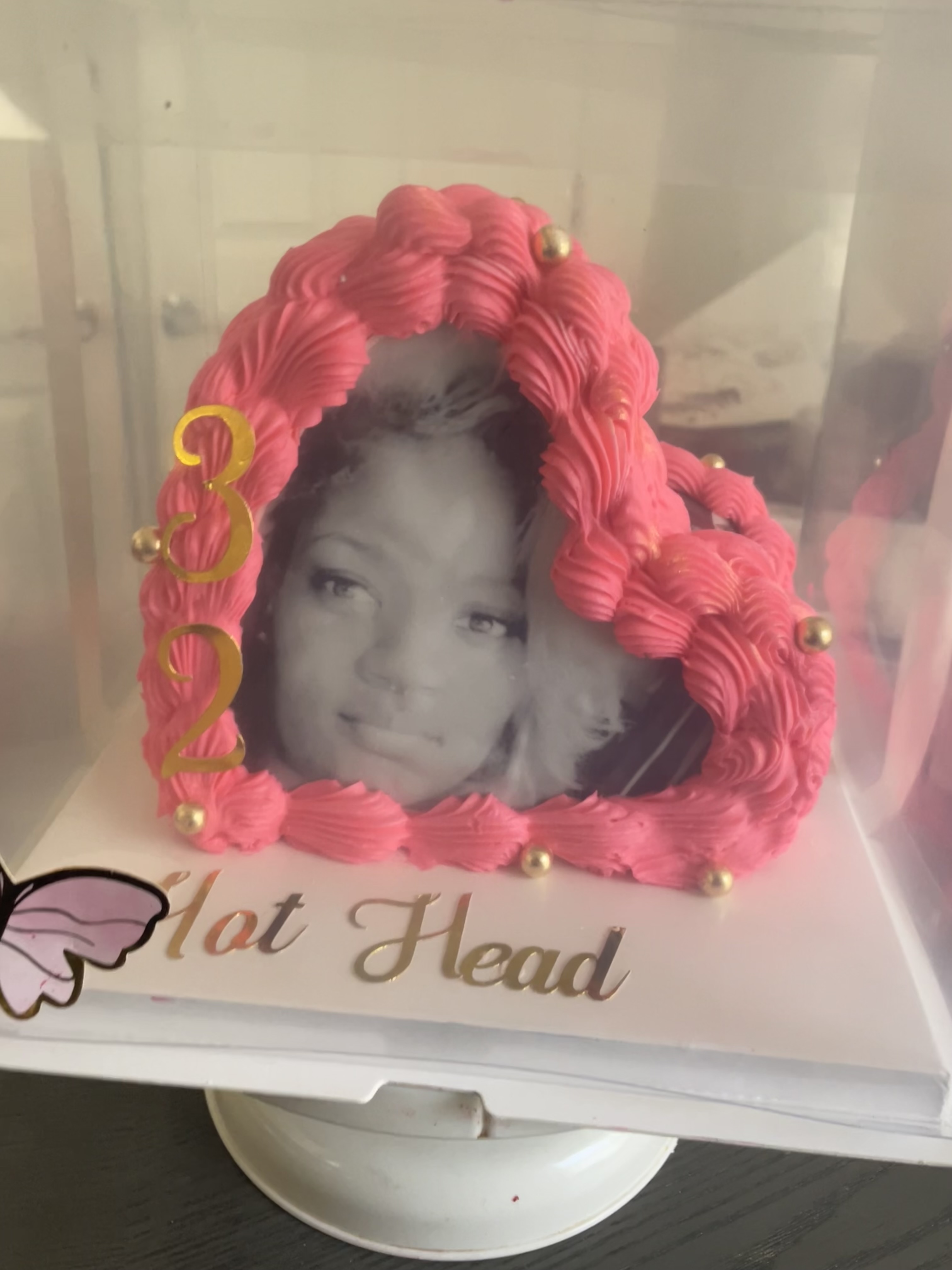 Sided Heart Cake