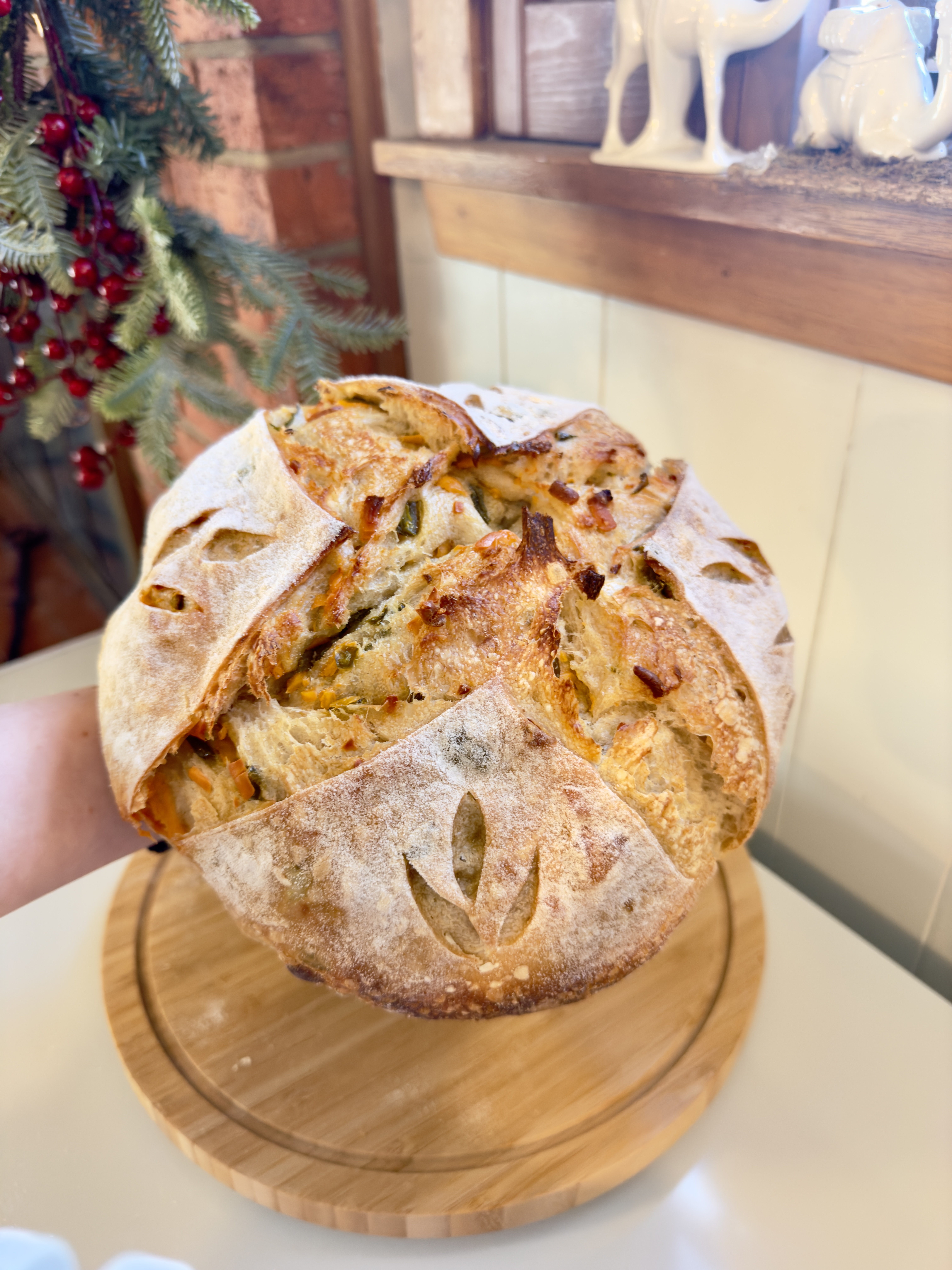 Cheddar & Jalapeño Artisan Loaf