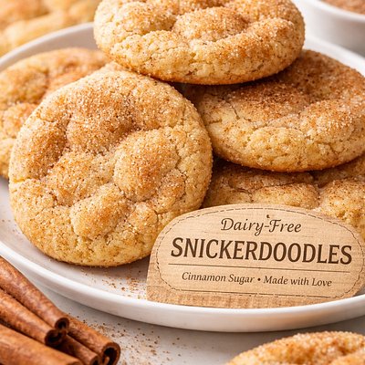 Dairy-Free Snickerdoodles