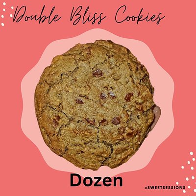 Double Bliss Cookies Dozen