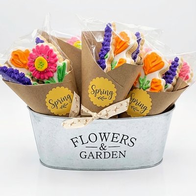 Flower Cookie Bouquet