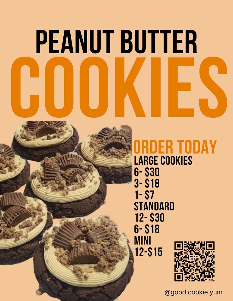 Peanut Butter Cookie (Large 6-Pack) 