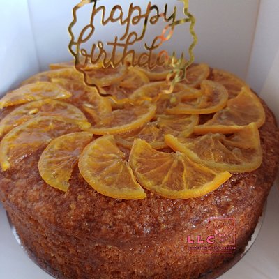 Orange Syrup Cake 