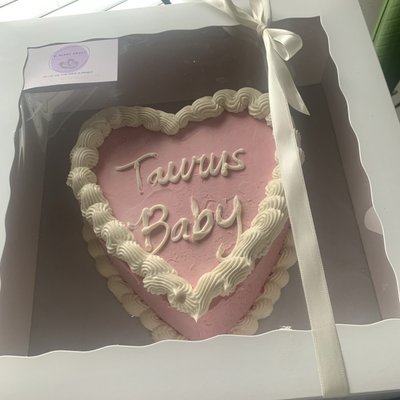 Heart Shaped Cake