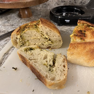 Spring Garden Asiago Sourdough