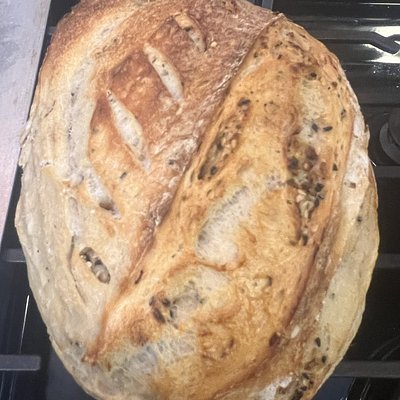 Everything But The Bagel Sourdough Loaf