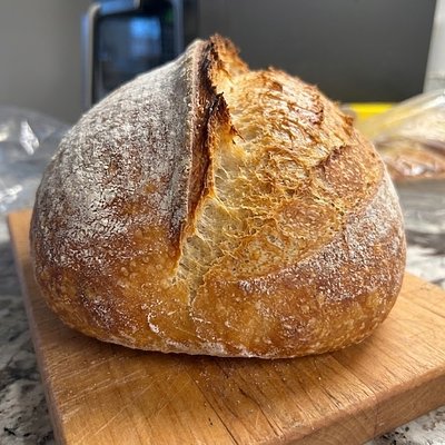 Fresh Roasted Garlic & Fresh Rosemary Sourdough