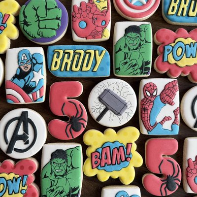 Detailed Custom Cookies