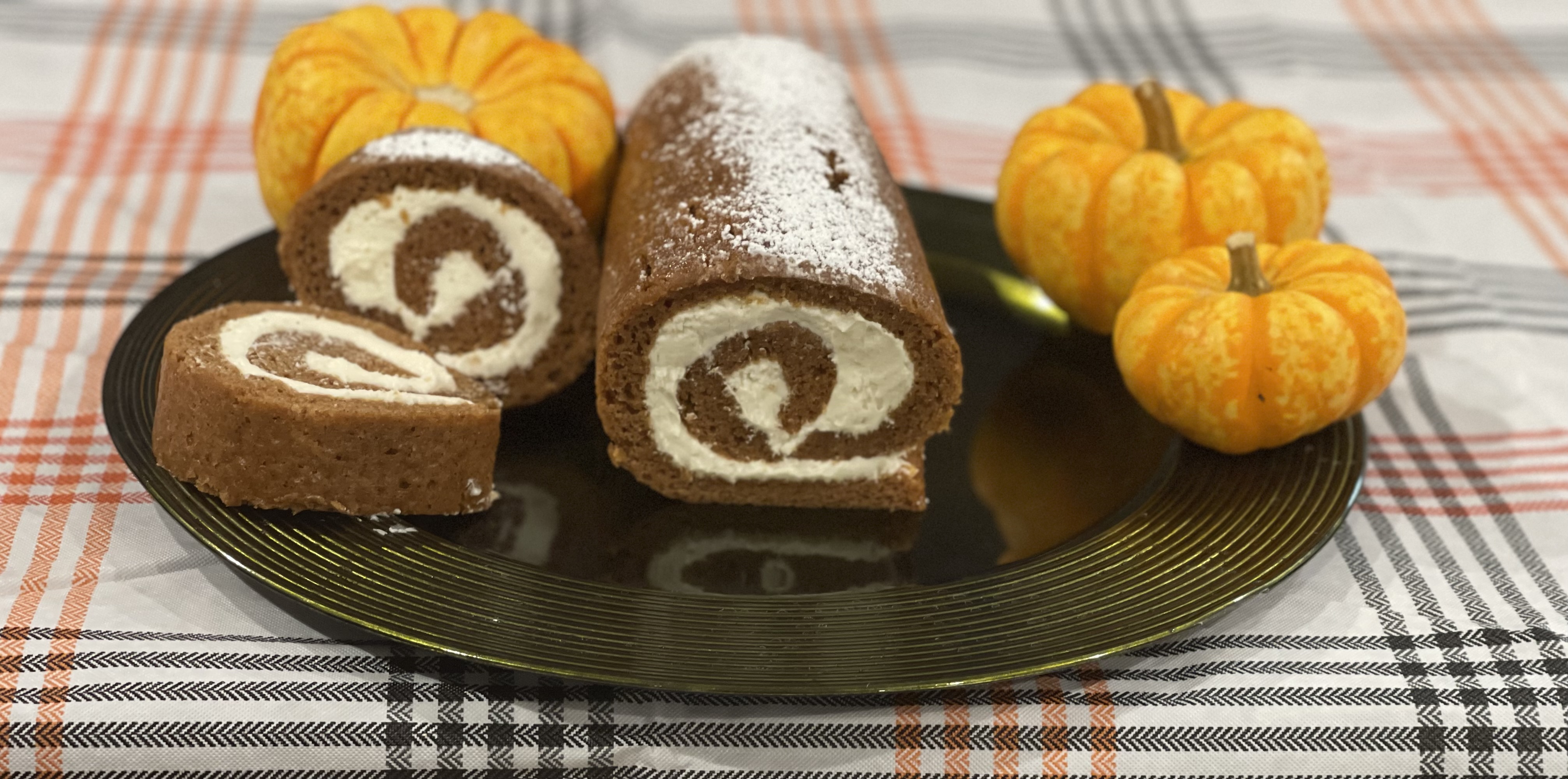 Pumpkin Roll (Half Roll)