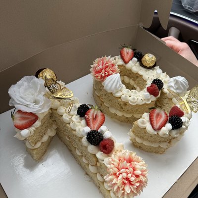 12 Inch NUMBER Cake 