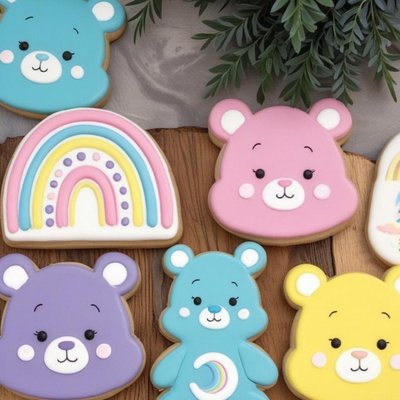 Care Bear Cookies Set