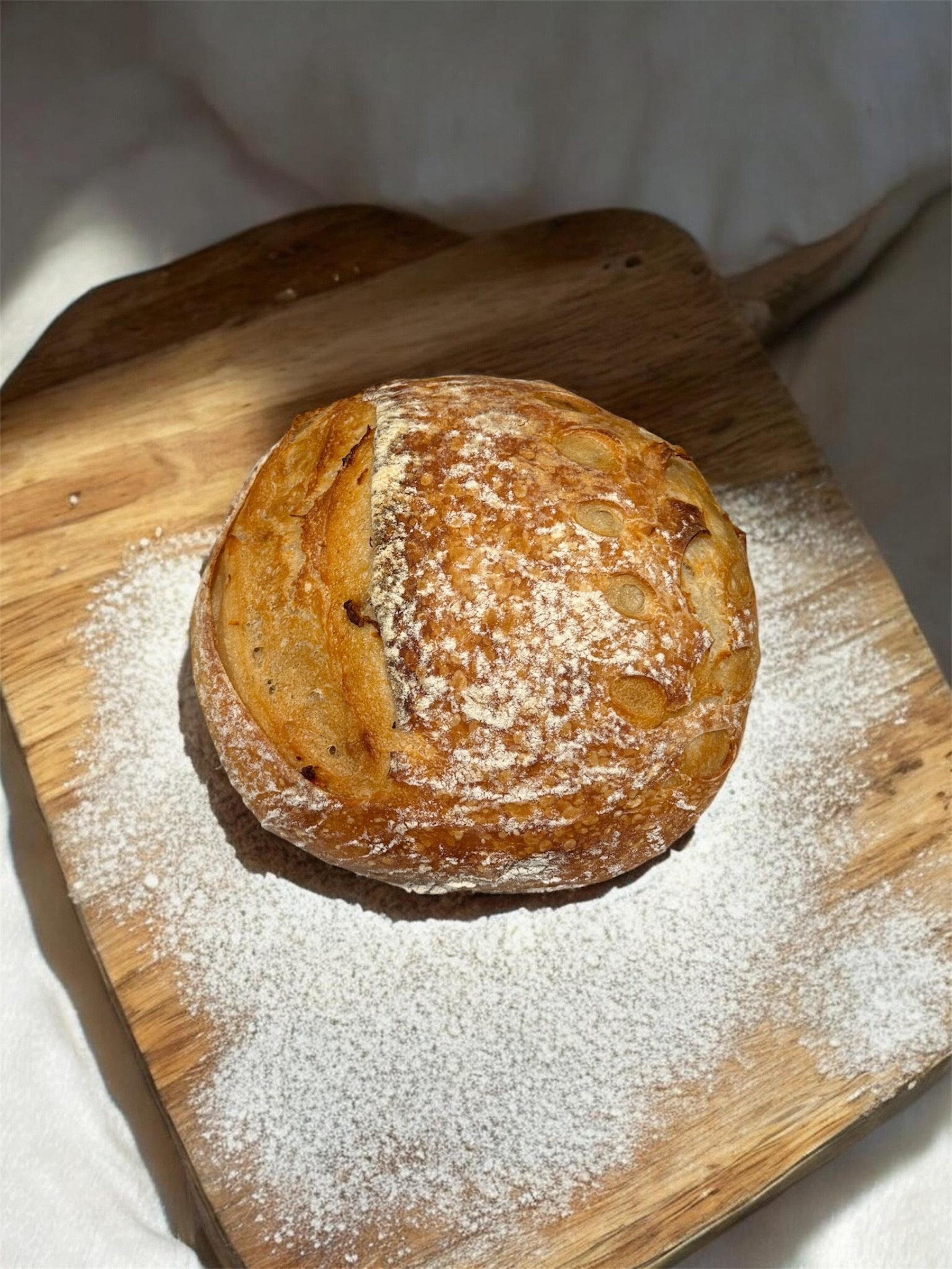 Gorgonzola Garlic Sourdough