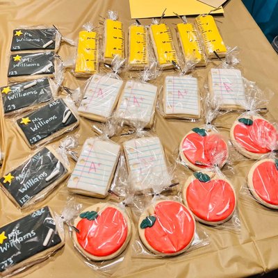 Fondant Decorated Sugar Cookies