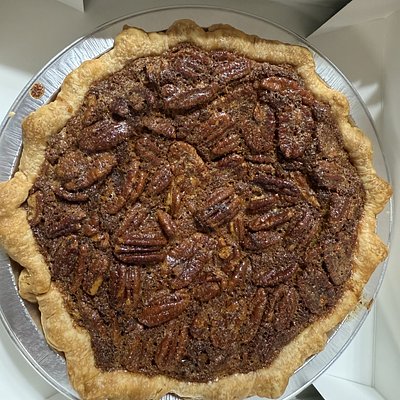 Aunt Lori’s Pecan Pie - Sourdough Crust