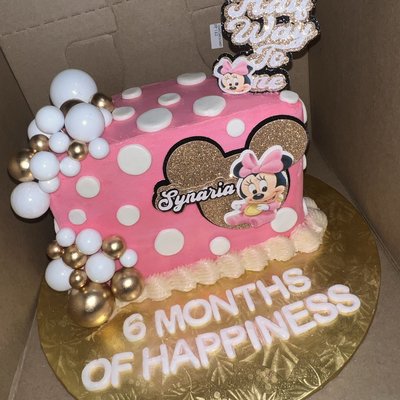 Half Birthday Cake 
