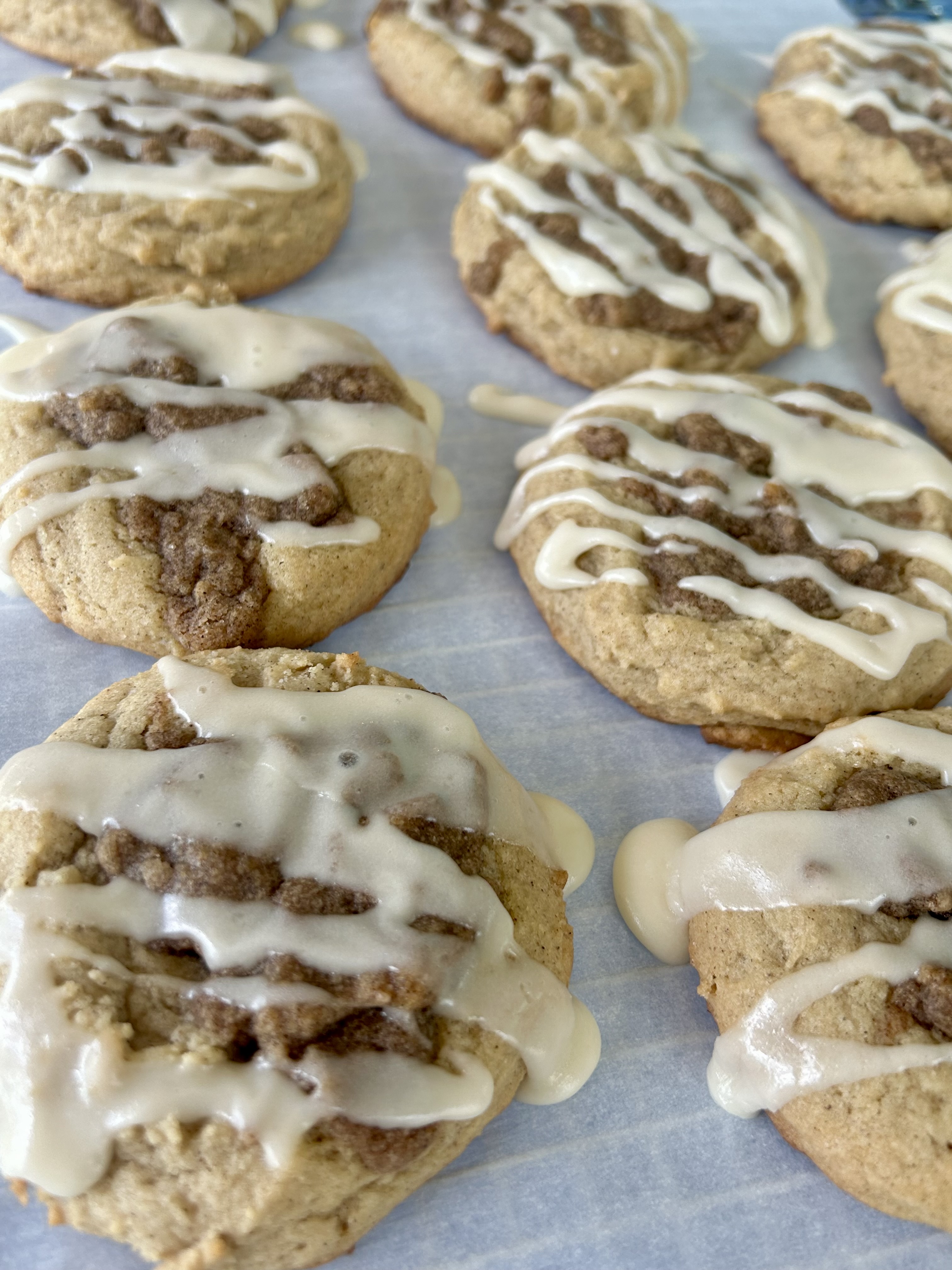 Cinnamon Coffee Cake Cookies