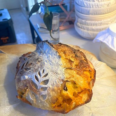 Jalapeño Cheddar Sourdough Loaf