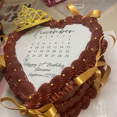 10inch Heart Cake