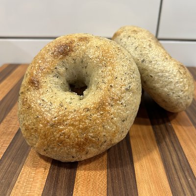 Roasted Garlic Italian Bagels - 4 Pack
