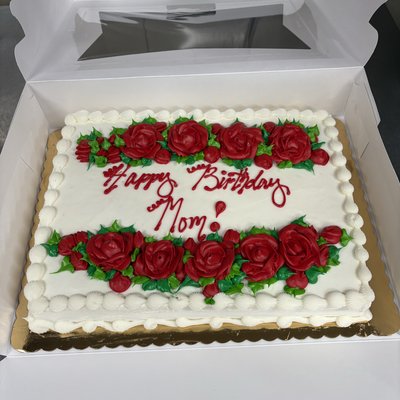 1/2 Sheet Custom Cake